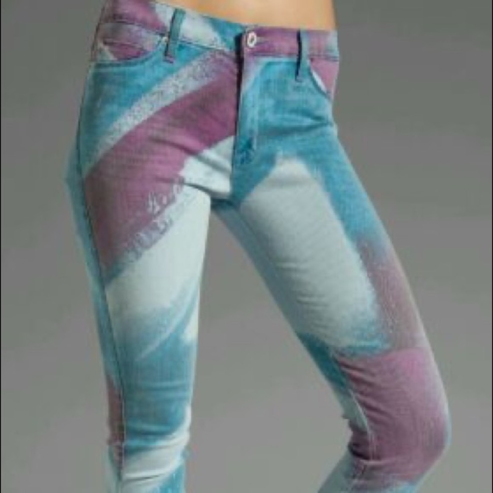 HUDSON Nico mid-rise super skinny jeans!